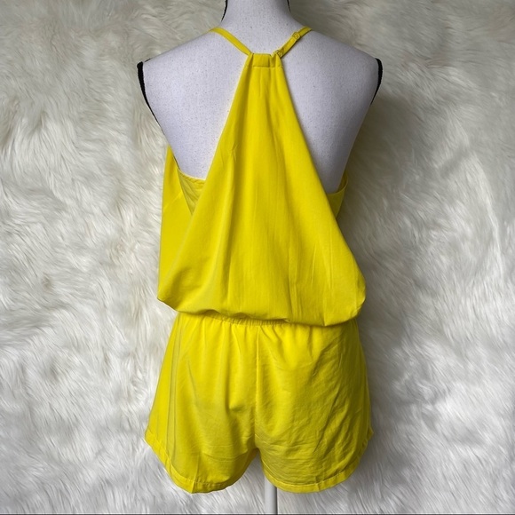 Fabletics Neema Romper Yellow Size Medium - Picture 8 of 11